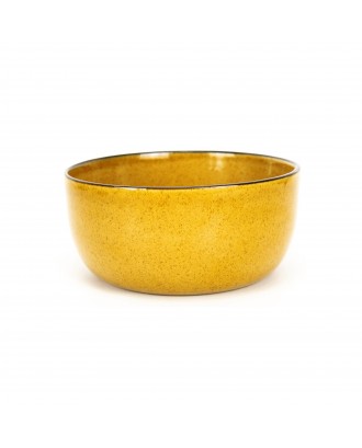 Bol ceramic pentru cereale, 14 cm, Citrino Mustard - VILLACER