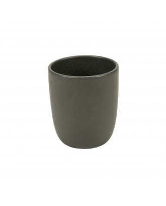 Ceasca ceramica pentru cappuccino, 9 cm, Mira Dark Grey - VILLACER