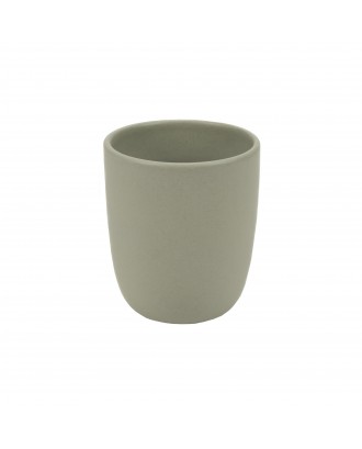 Ceasca ceramica pentru cappuccino, 9 cm, Mira Light Grey - VILLACER