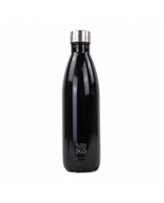 Sticla izoterma, 750 ml, negru - YOKO DESIGN