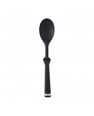 Lingura pentru gatit din silicon, negru - 31 cm, MASTRAD