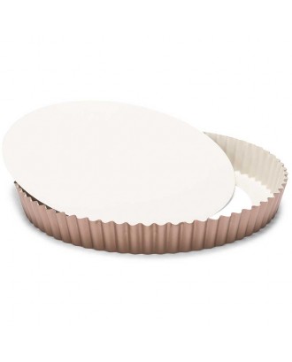 Forma pentru tarta, baza detasabila, otel, 28 cm, colectia Ceramic - PATISSE